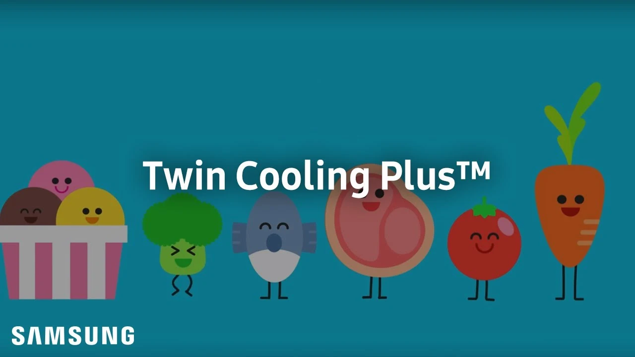 Twin Cooling Plus:trade_mark: refrigerator : independent cooling - motion graphic | Samsung